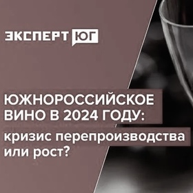 Круглый стол: «Южнороссийское вино в 2024 году: кризис перепроизводства или рост?»